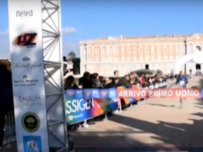 Video. Al casertano Quercia il titolo di Campione Italiano Vigili del Fuoco 'Mezza Maratona'. La tappa conclusiva alla Reggia