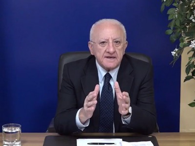 Video. Reg. Campania. L'aggiornamento settimanale del Presidente De Luca